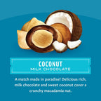 Mauna Loa Premium Roasted Macadamia Nuts - Milk Chocolate Coconut Glazed - 20 Oz Bag