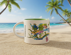 Starbucks Hawaii Discovery Series Ceramic Coffee Mug - 14 oz Tall Collector's Edition