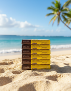 Hawaiian Host Island Macs Chocolate Covered Macadamia Nuts - 5 Box Value Bundle (Plumeria Edition)