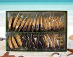 Hawaiian Holiday Shortbread Cookie Gift Box – 30 Assorted Island Flavors – Tropical Christmas Treats with Macadamia Nut, Chocolate & Peppermint