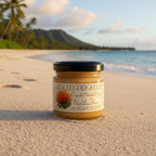 Big Island Bees Gourmet Hawaiian Raw Honey Gift Set - Single Floral Variety Sampler (Three 4.5 oz Glass Jars)