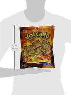 Family Volcano Assorted Popping Candy - 150 Pack Bulk Bag (Cola, Strawberry, Green Apple) - 7.9oz Novelty Treats