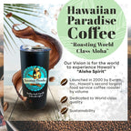 Hawaiian Paradise Coffee Paradise Blend 108 Count Single Serve Pods - Medium Roast Bulk Box - Island-Crafted Coffee Compatible with Keurig K-Cup Brewers