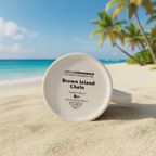 Hawaiian Islands Chain Ceramic Coffee Mug - 10oz Island Silhouette Design with Gift Box