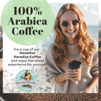 Hawaiian Paradise Coffee Paradise Roast - Premium 100% Arabica Ground Coffee - Smooth Medium Roast, 24 oz
