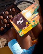 Hawaiian Host Maui Caramacs Milk Chocolate Covered Macadamias, Creamy Caramel & Sea Salt, 5oz Gift Boxes (Pack of 5) — ✈️ Arrives in 2 Days — FREE