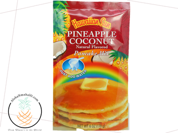 Hawaiian Sun Pineapple Coconut Pancake Mix 6oz