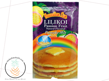 Hawaiian Sun Lilikoi Passion Fruit Pancake Mix 6 oz