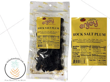 Enjoy Hawaii Rock Salt Plum 7 Ounce Bag